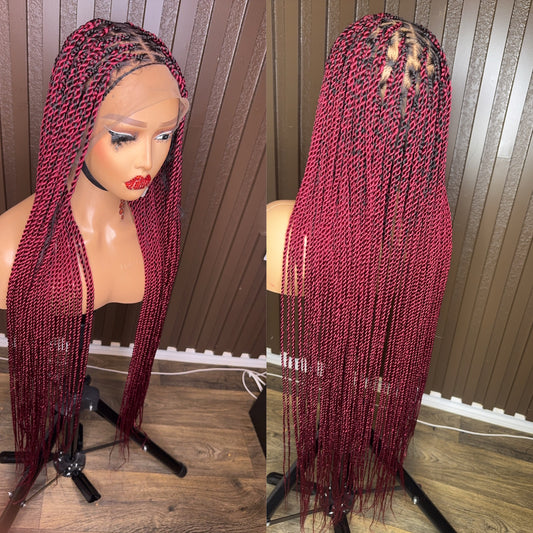 Twist braided wig all color