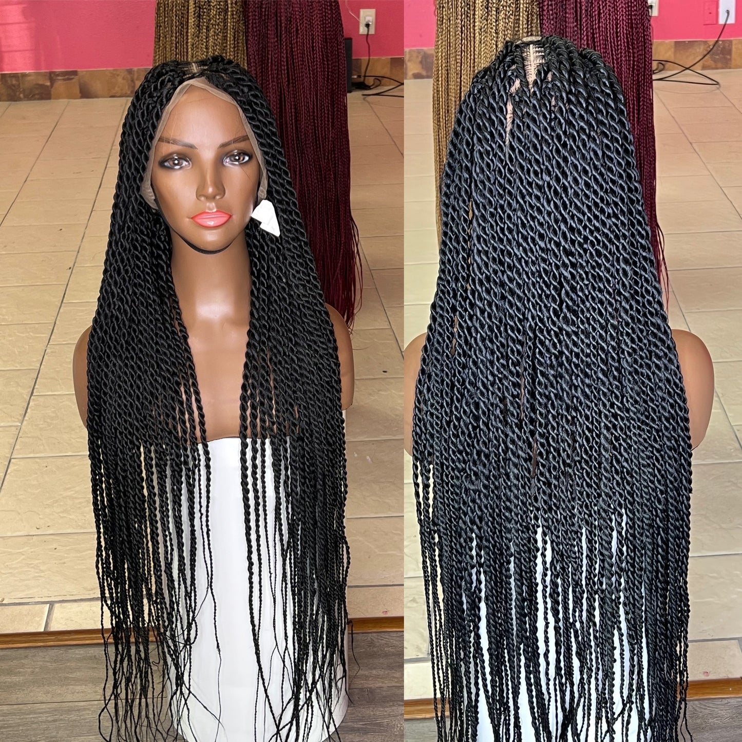 Senegalese twist braided wig