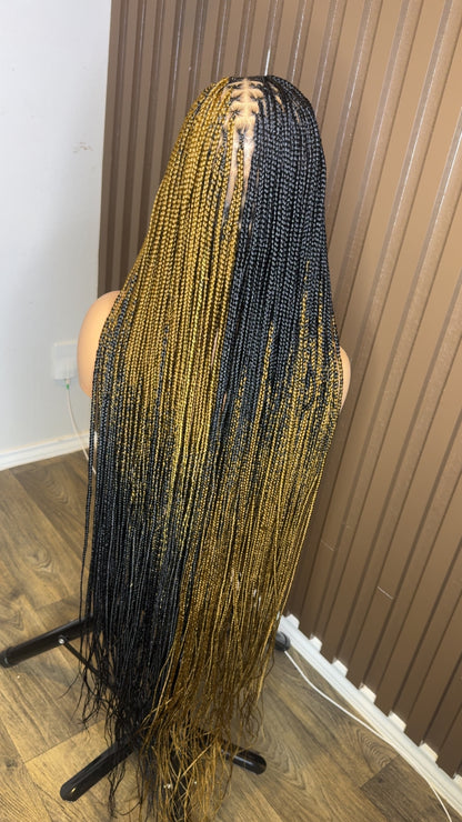 Cross braids color 27