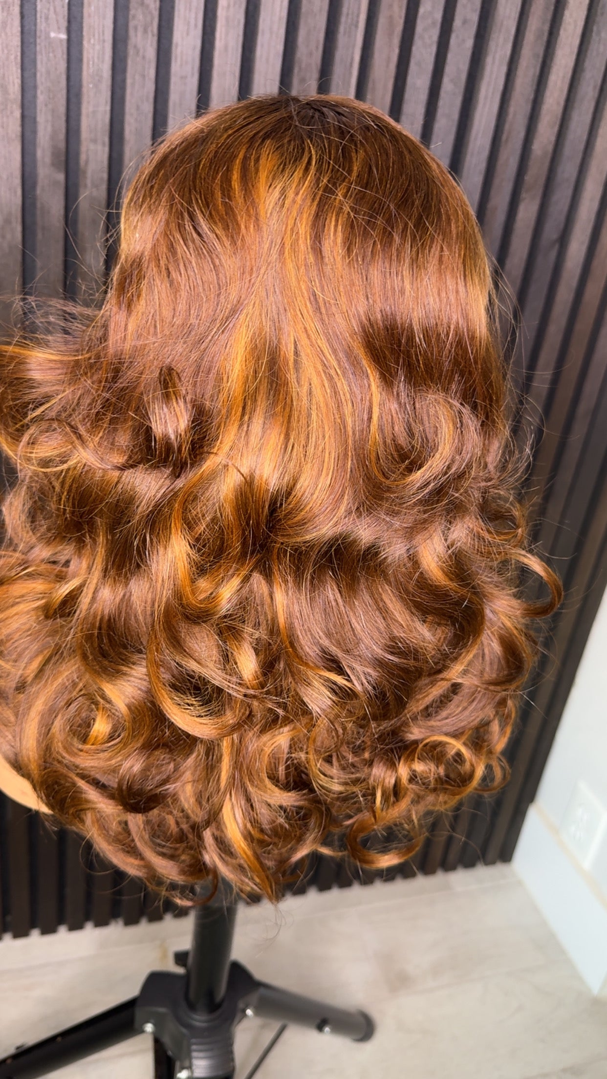 Raw human hair bounce mix