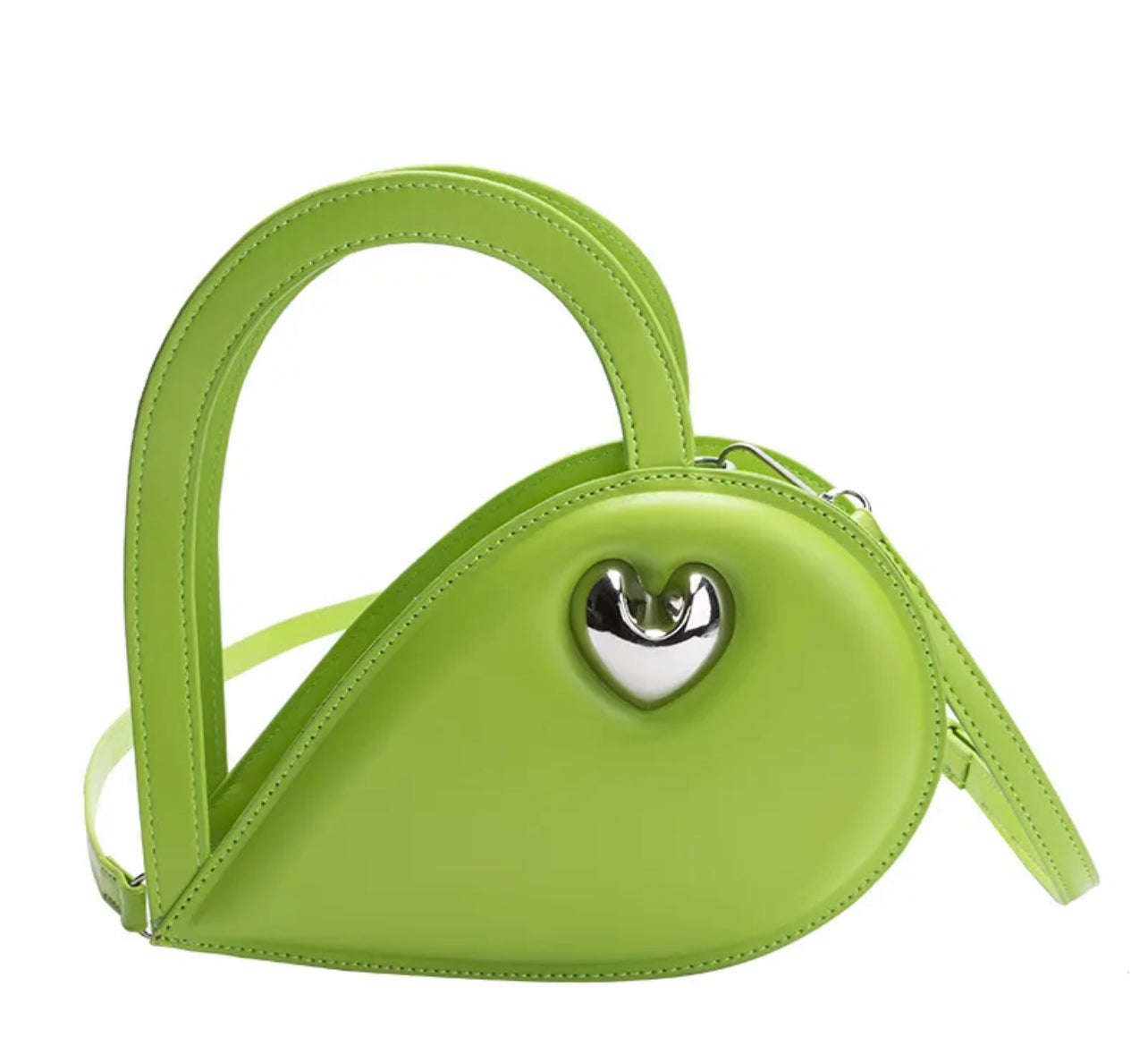 Heart shape women purse