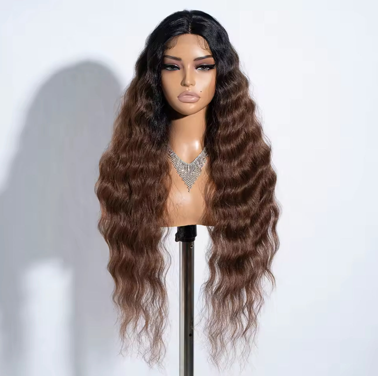 Waves synthetic lace front wig