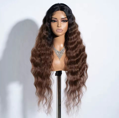 Waves synthetic lace front wig
