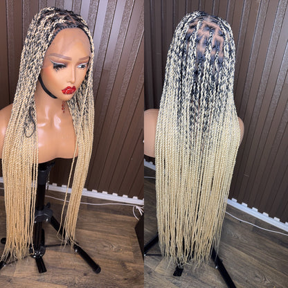 Twist braided wig all color