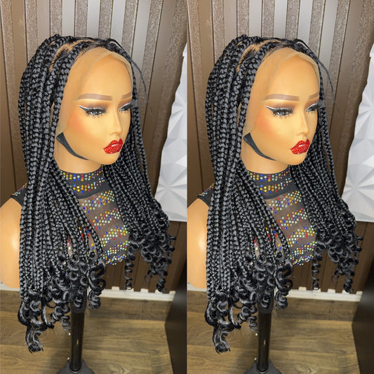 Jumbo short braids