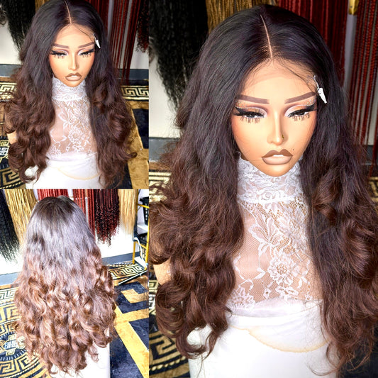 Raw human hair  22 inches