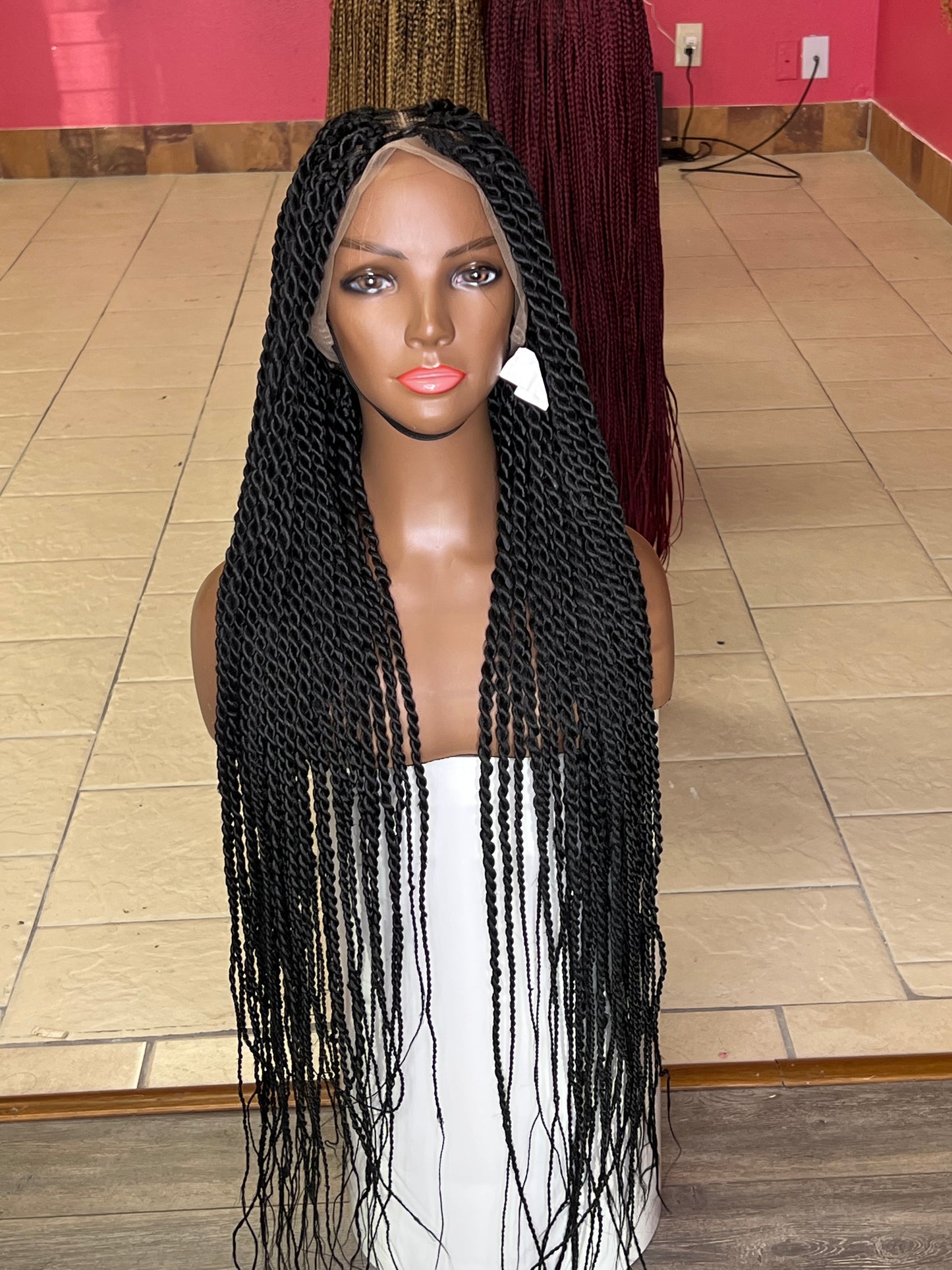 Senegalese twist braided wig