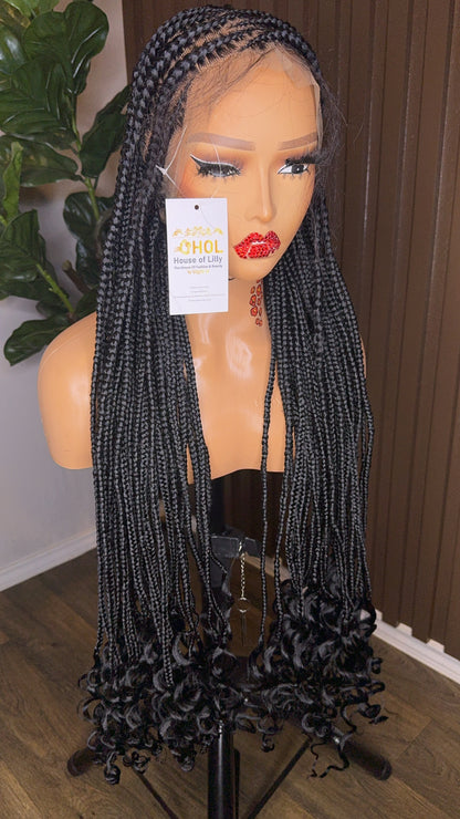 Wig Wendy cornrows braided wig