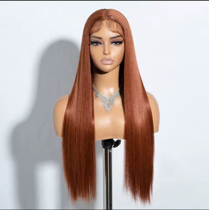 Ginger lace front synthetic wig