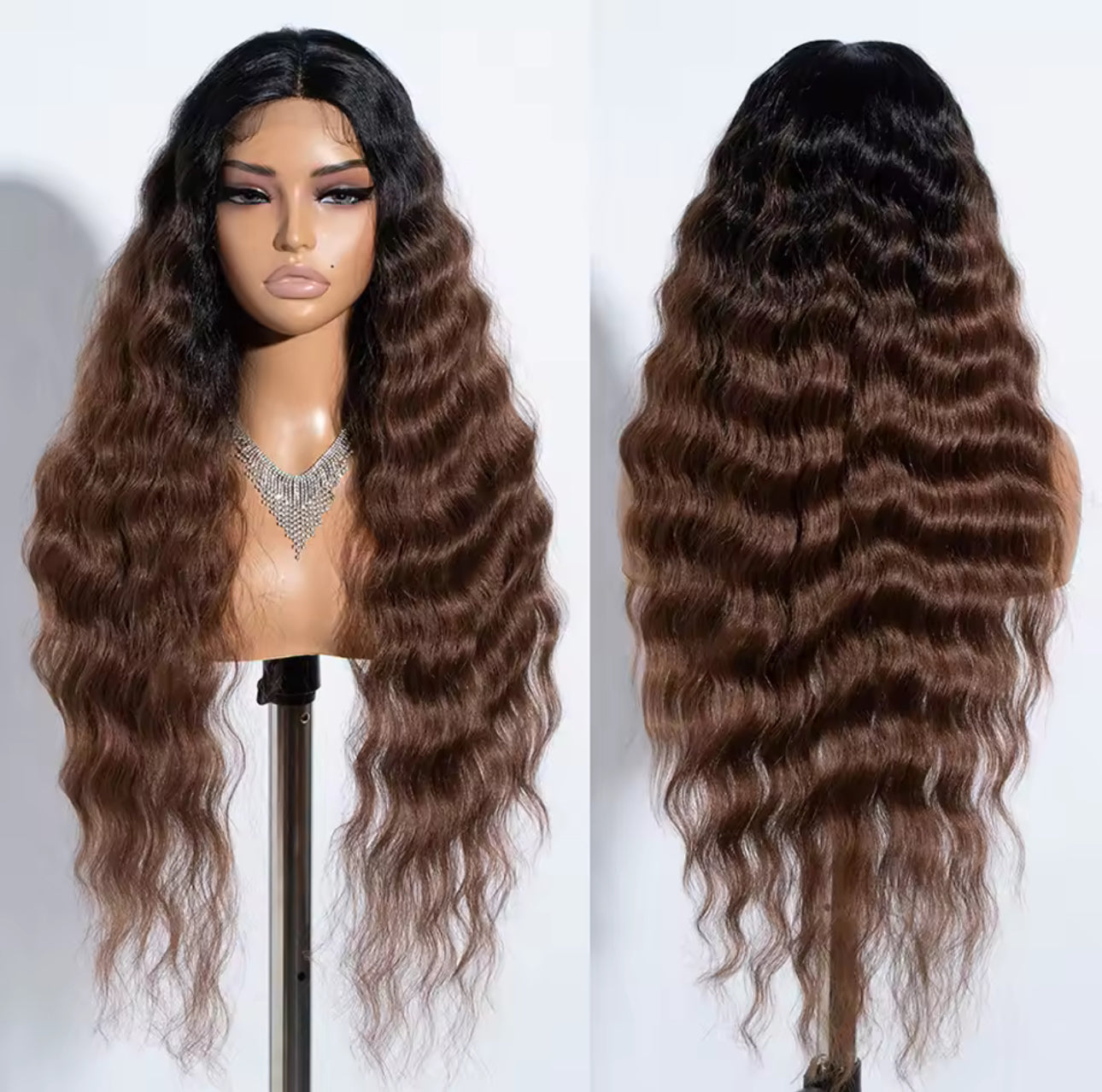 Waves synthetic lace front wig