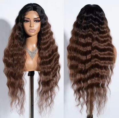 Waves synthetic lace front wig