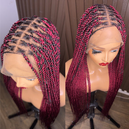 Twist braided wig all color