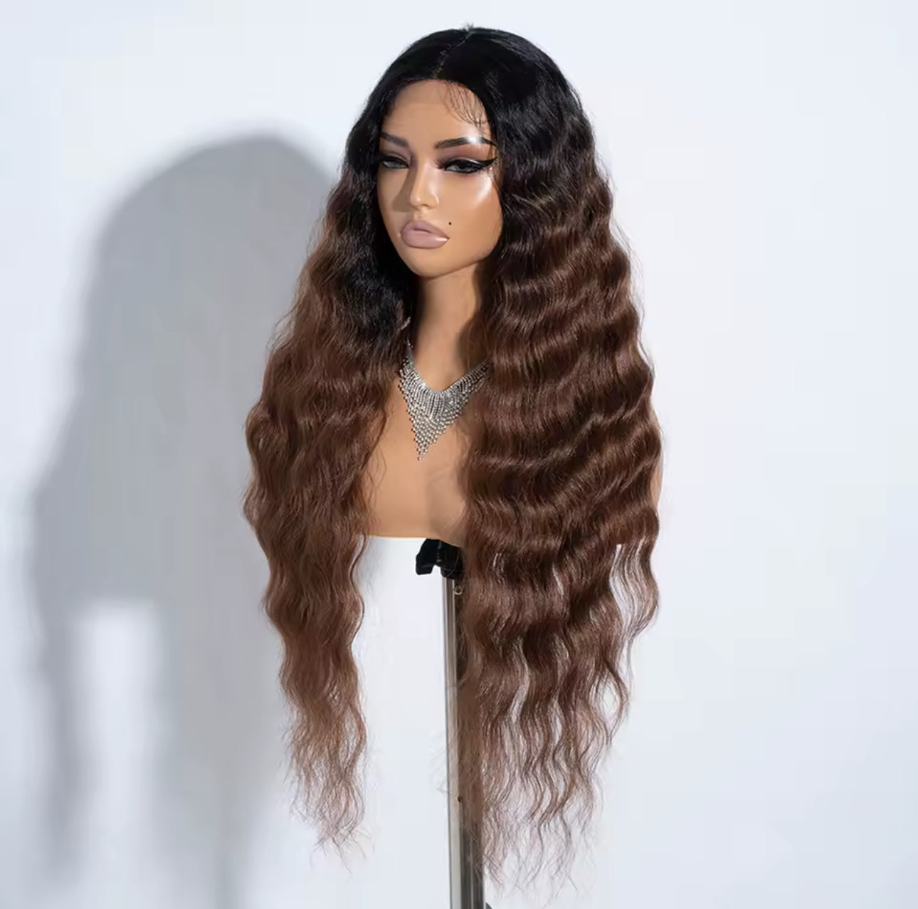 Waves synthetic lace front wig