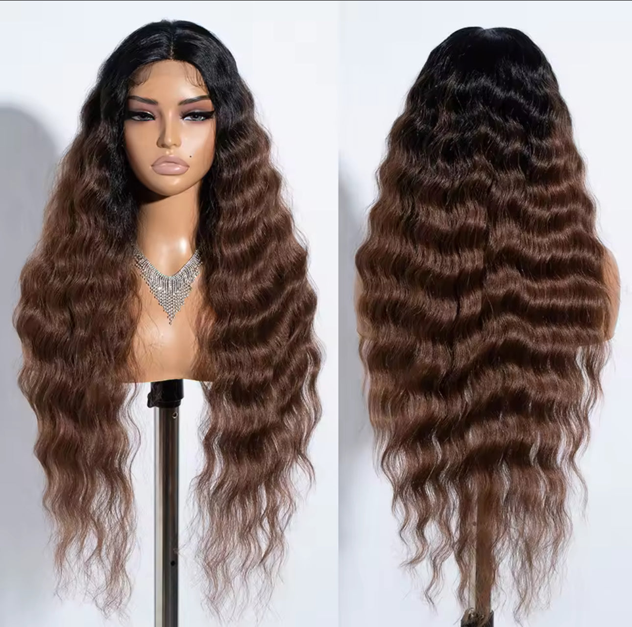 Waves synthetic lace front wig