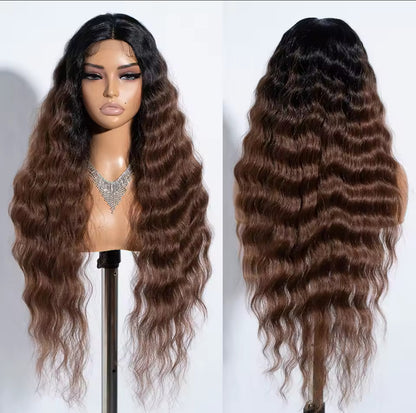 Waves synthetic lace front wig