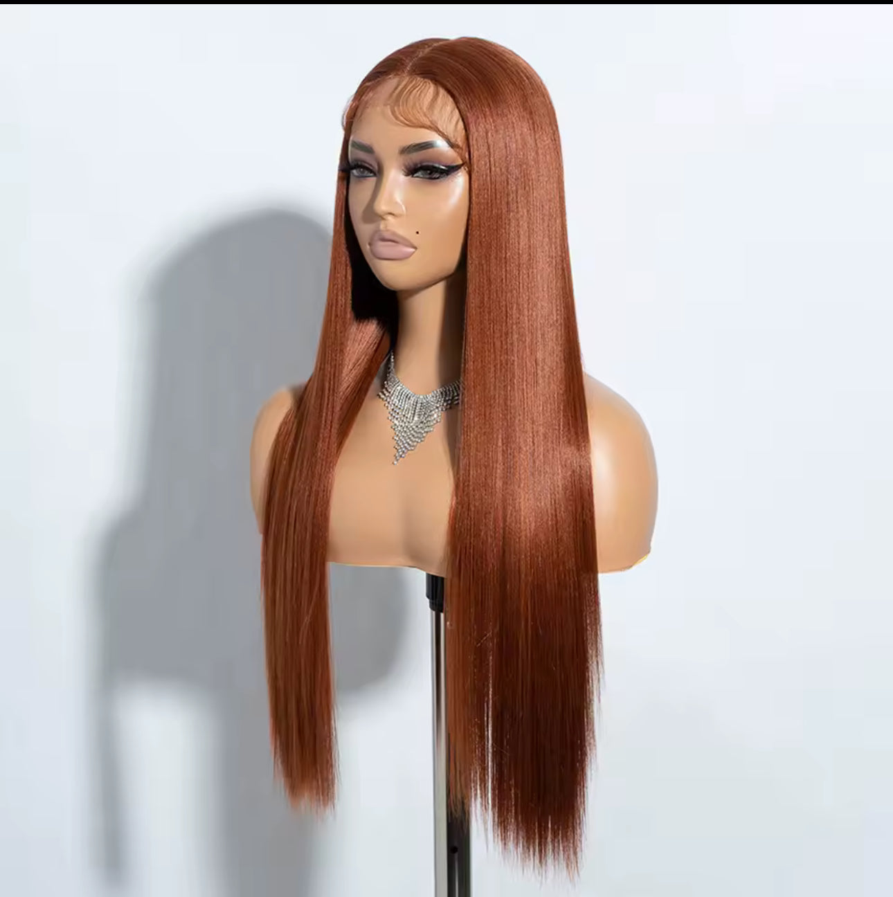 Ginger lace front synthetic wig