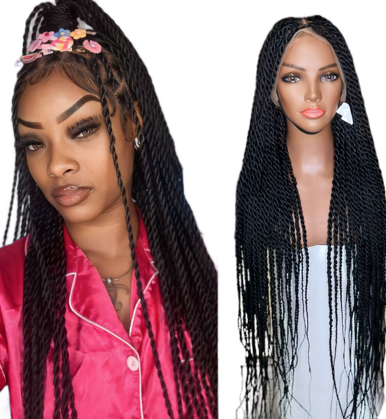 Senegalese twist braided wig