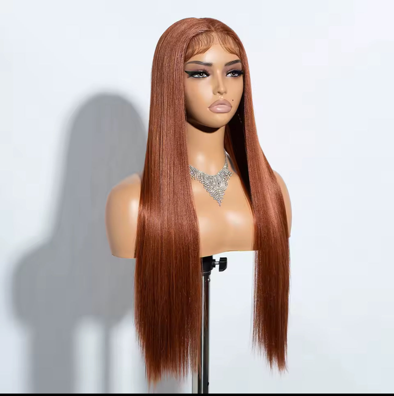 Ginger lace front synthetic wig