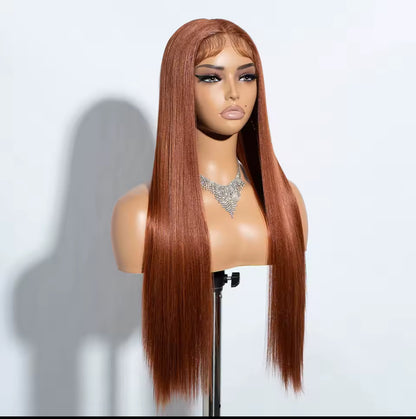 Ginger lace front synthetic wig