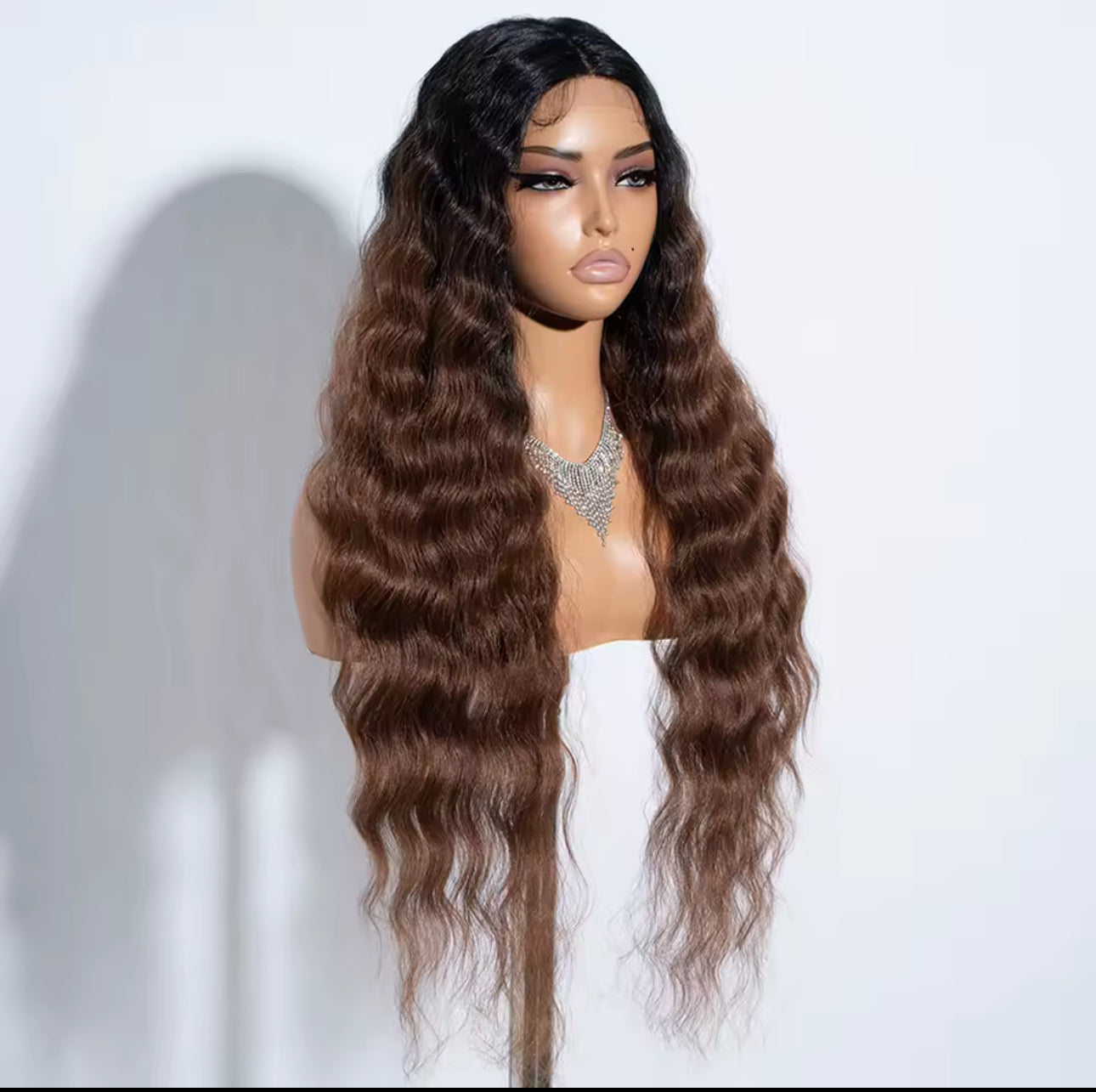Waves synthetic lace front wig