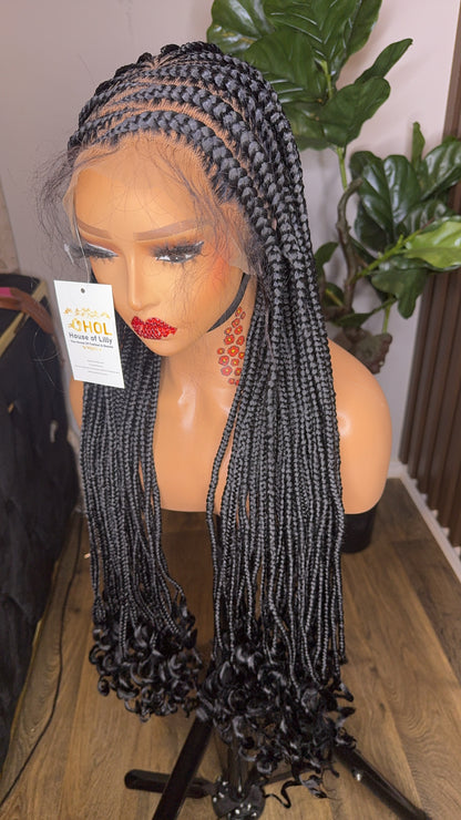 Wig Wendy cornrows braided wig