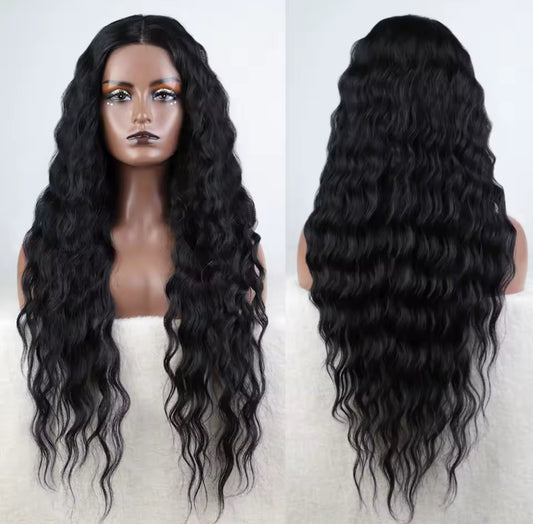 Waves synthetic lace front wig