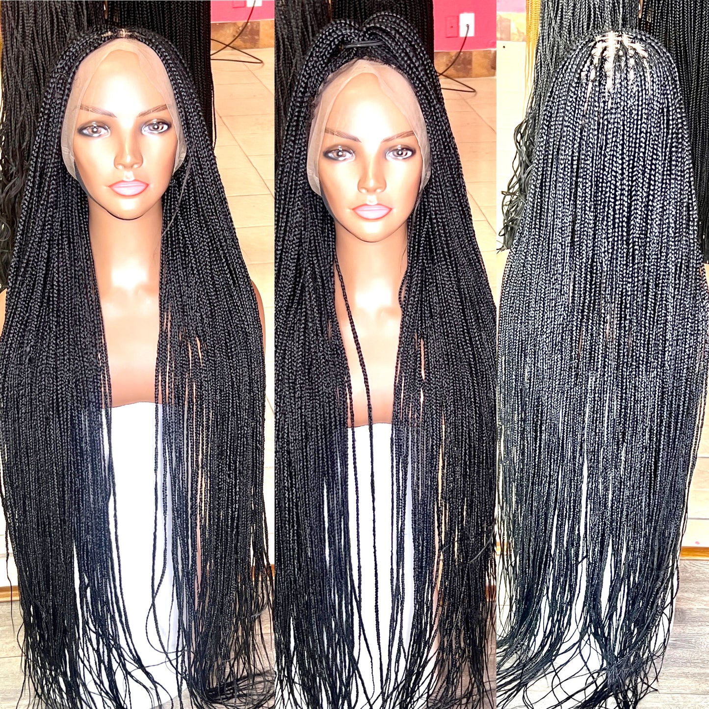 40inches knotless box braids