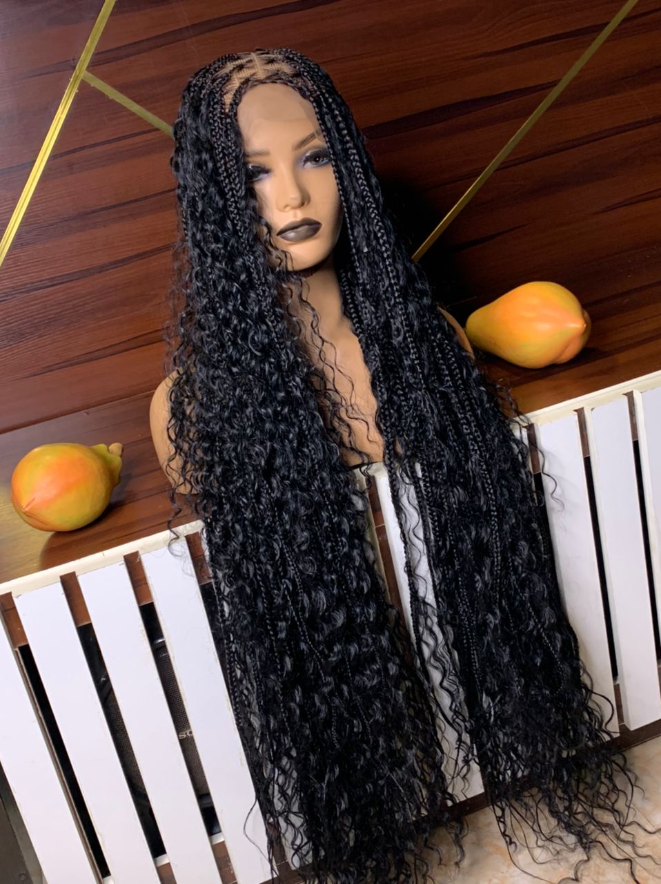 BOHO Knotless Braided wig