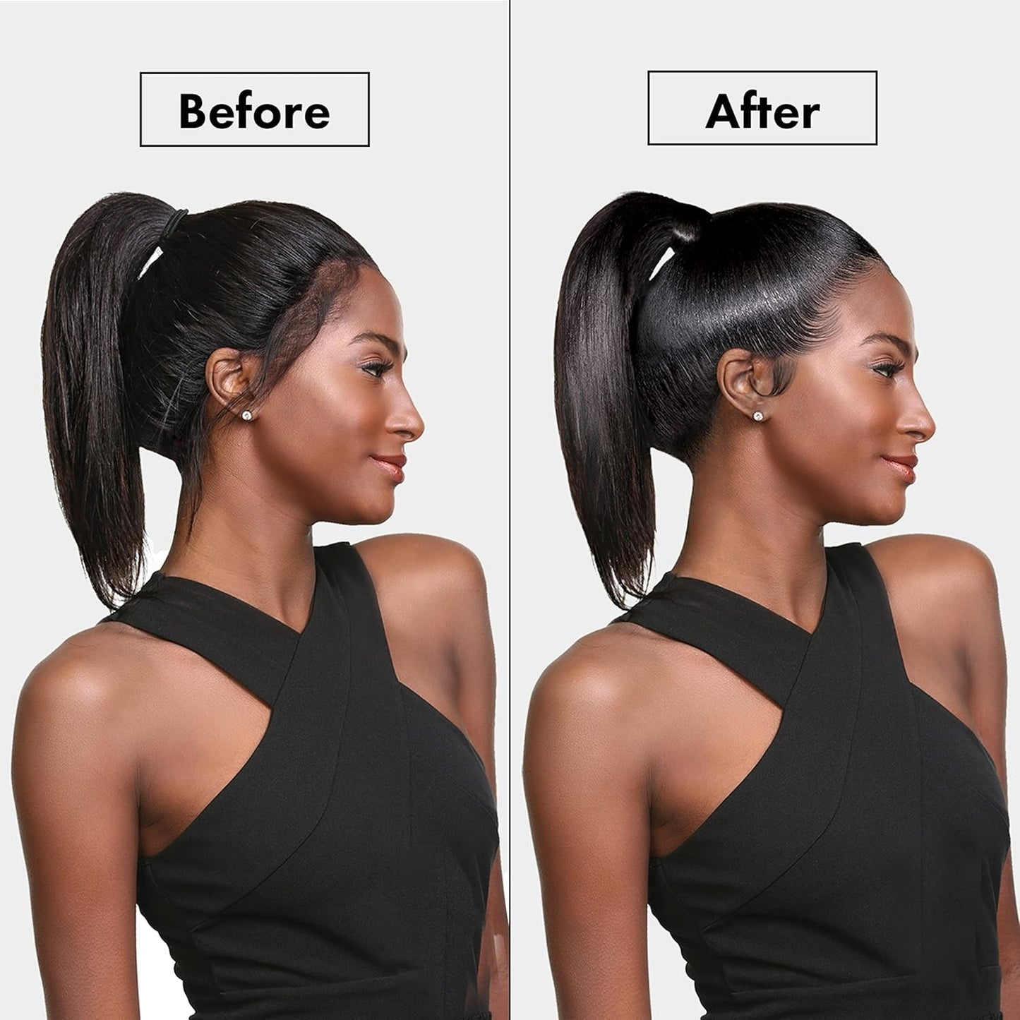 EBIN NEW YORK Wonder Ponytail Bond Freeze Spray Firm Hold | Long Lasting Hold, Frizz Control, Shine Enhancing, Fast-Drying, All-Day Hold, Natural Look