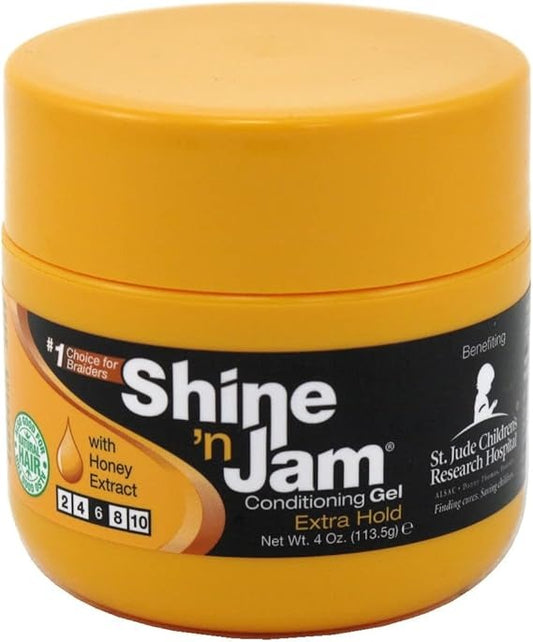 Shine 'n Jam Ampro Conditioning Gel, Extra Hold 4 oz