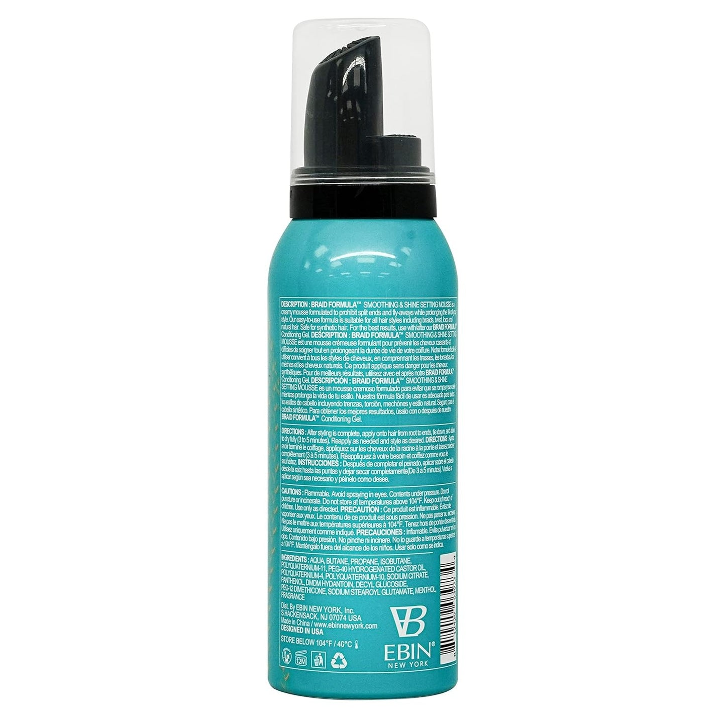 EBIN NEW YORK Braid Formula Setting Mousse