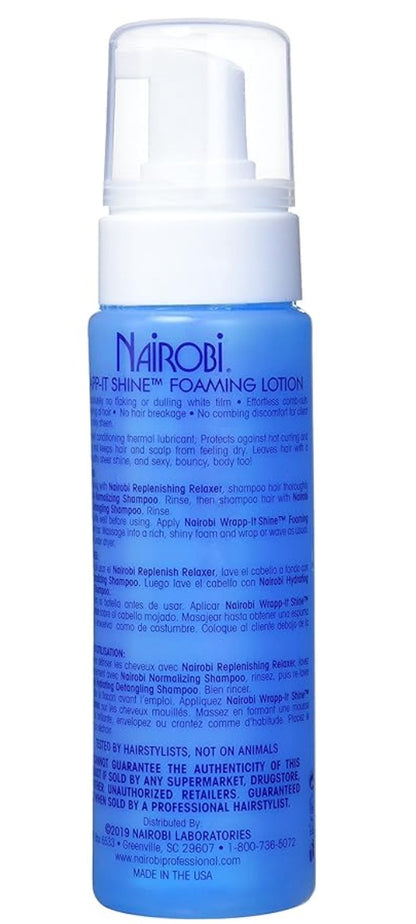 Nairobi Wrapp-It Shine Foaming Lotion