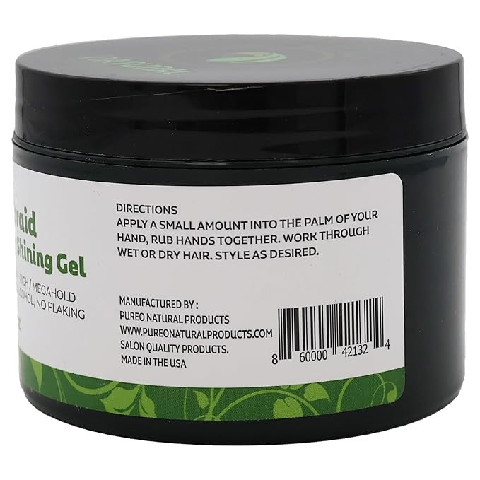 Pure O Hair Solution Product Neatbraid Conditioning Shining Gel 8 Oz (Pack of 1)