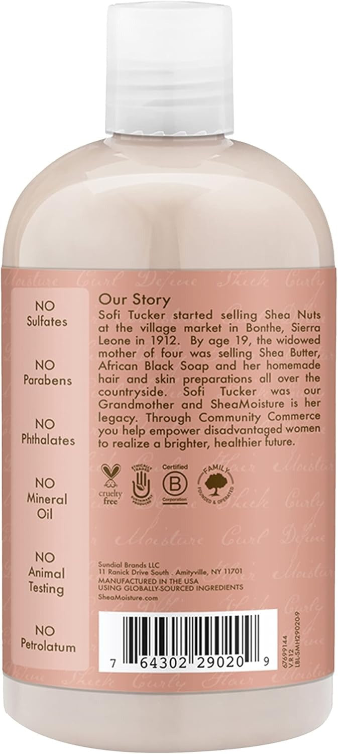 Shea moisture coconut hibiscus curl & shine shampoo