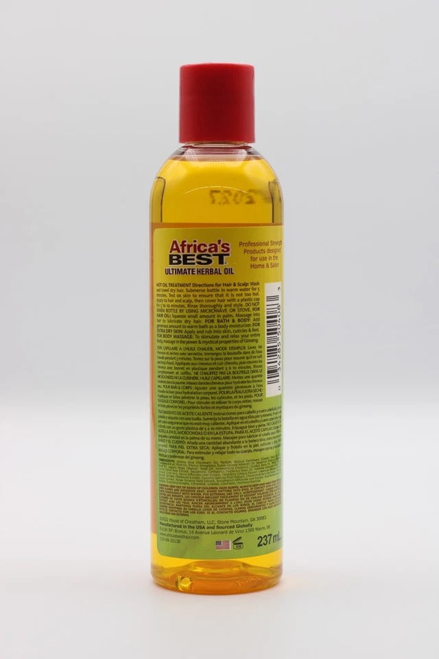 Africa's Best Ultimate Herbal Oil For Hair, Bath, Nails And Body