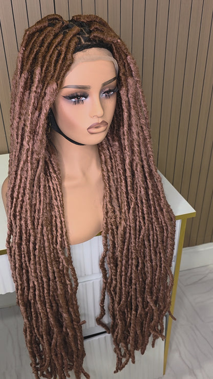 Light brown locs