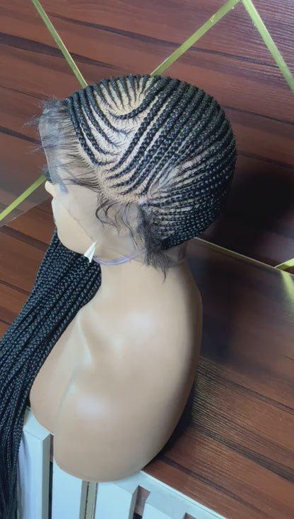 Lemonade braids braidedwig