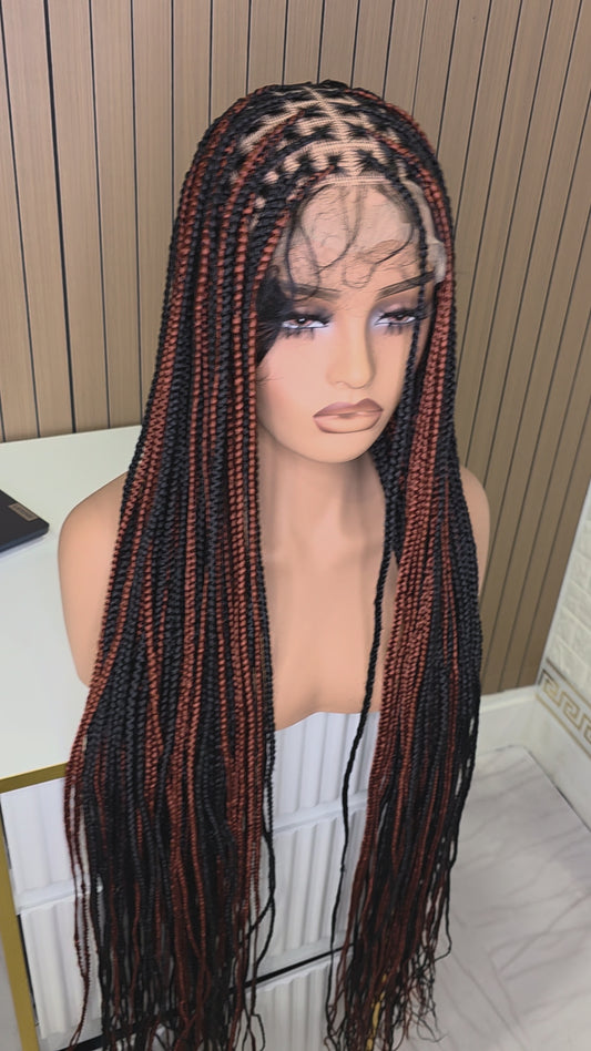 Black and ginger highlight