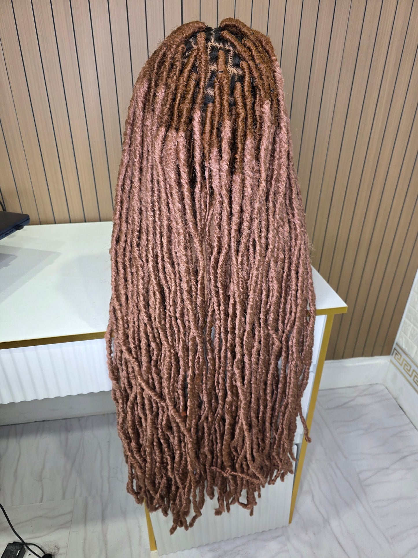 Light brown locs