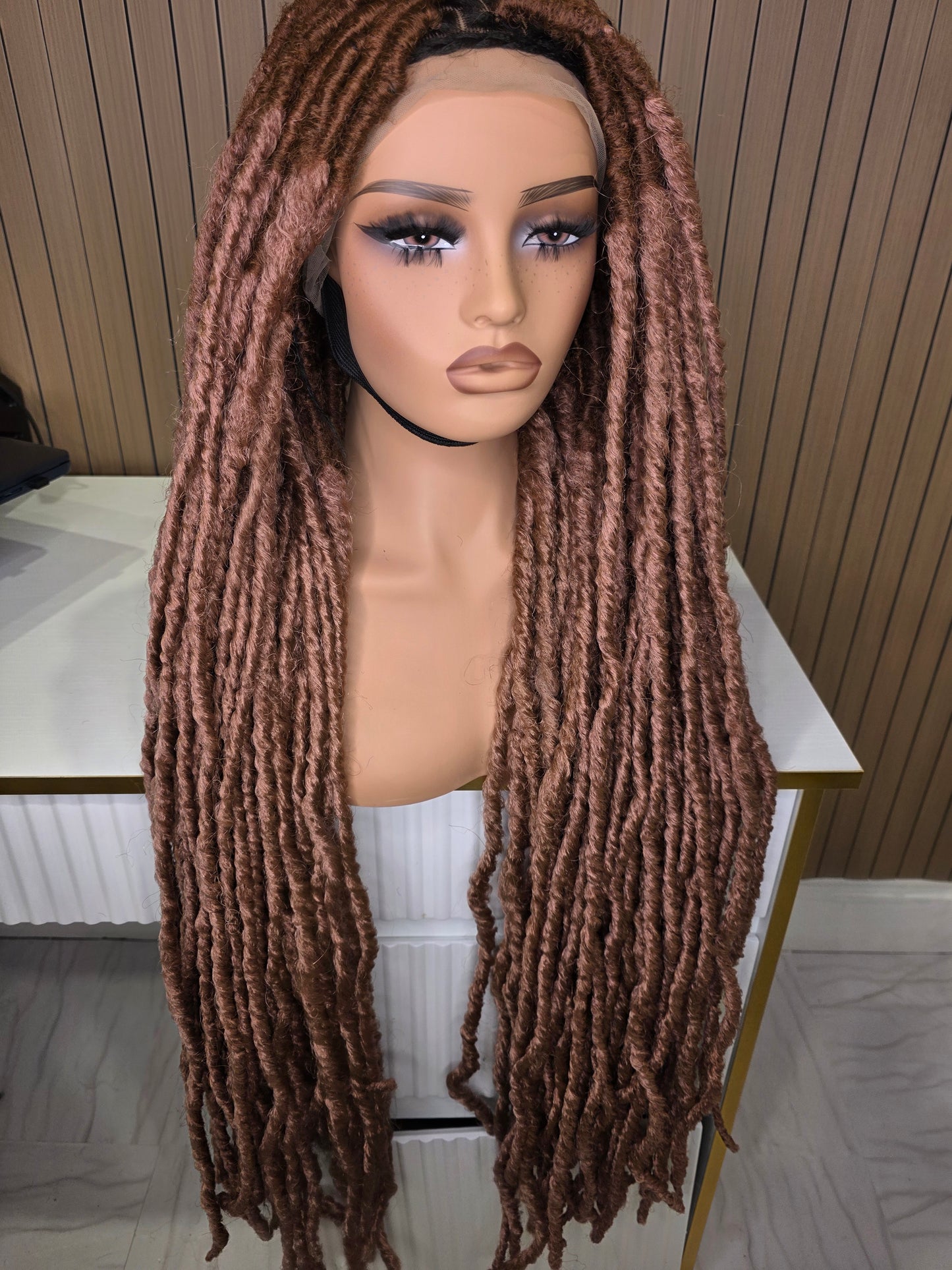 Light brown locs