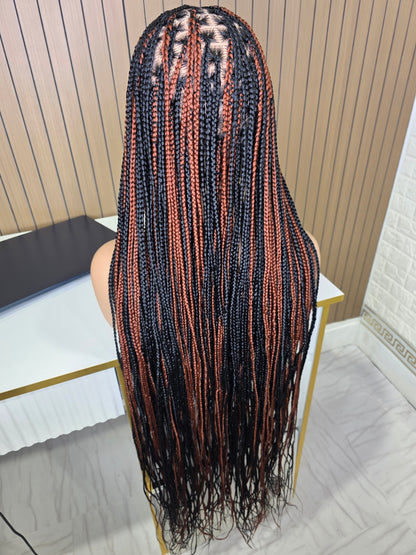 Black and ginger highlight