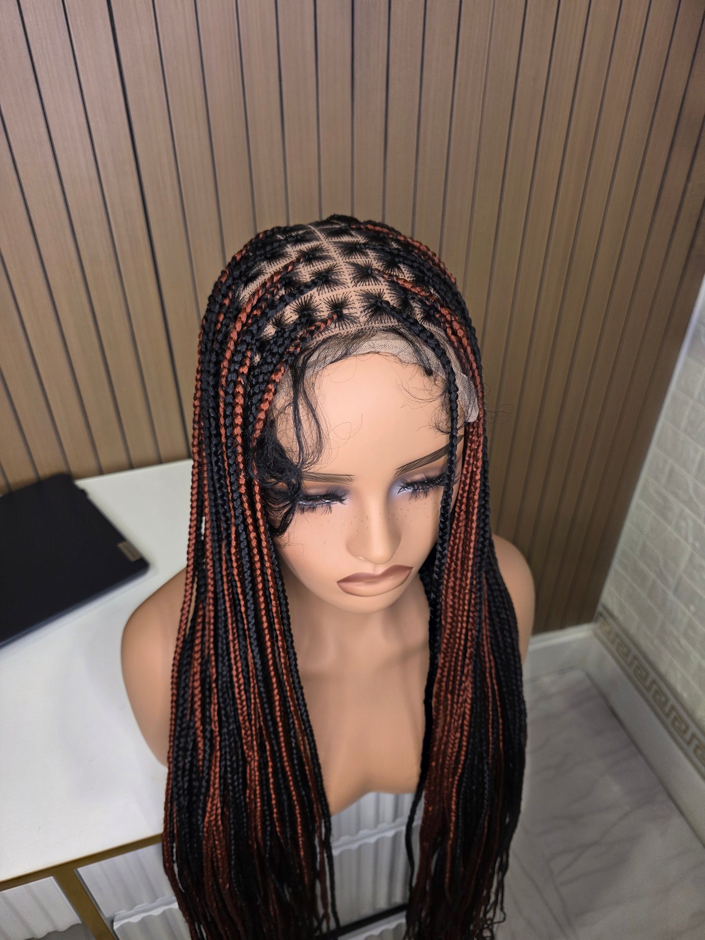 Black and ginger highlight