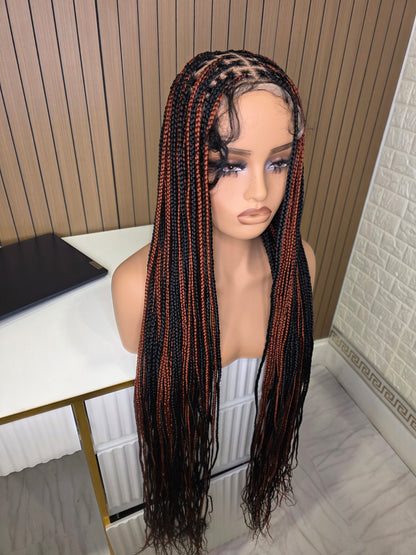 Black and ginger highlight