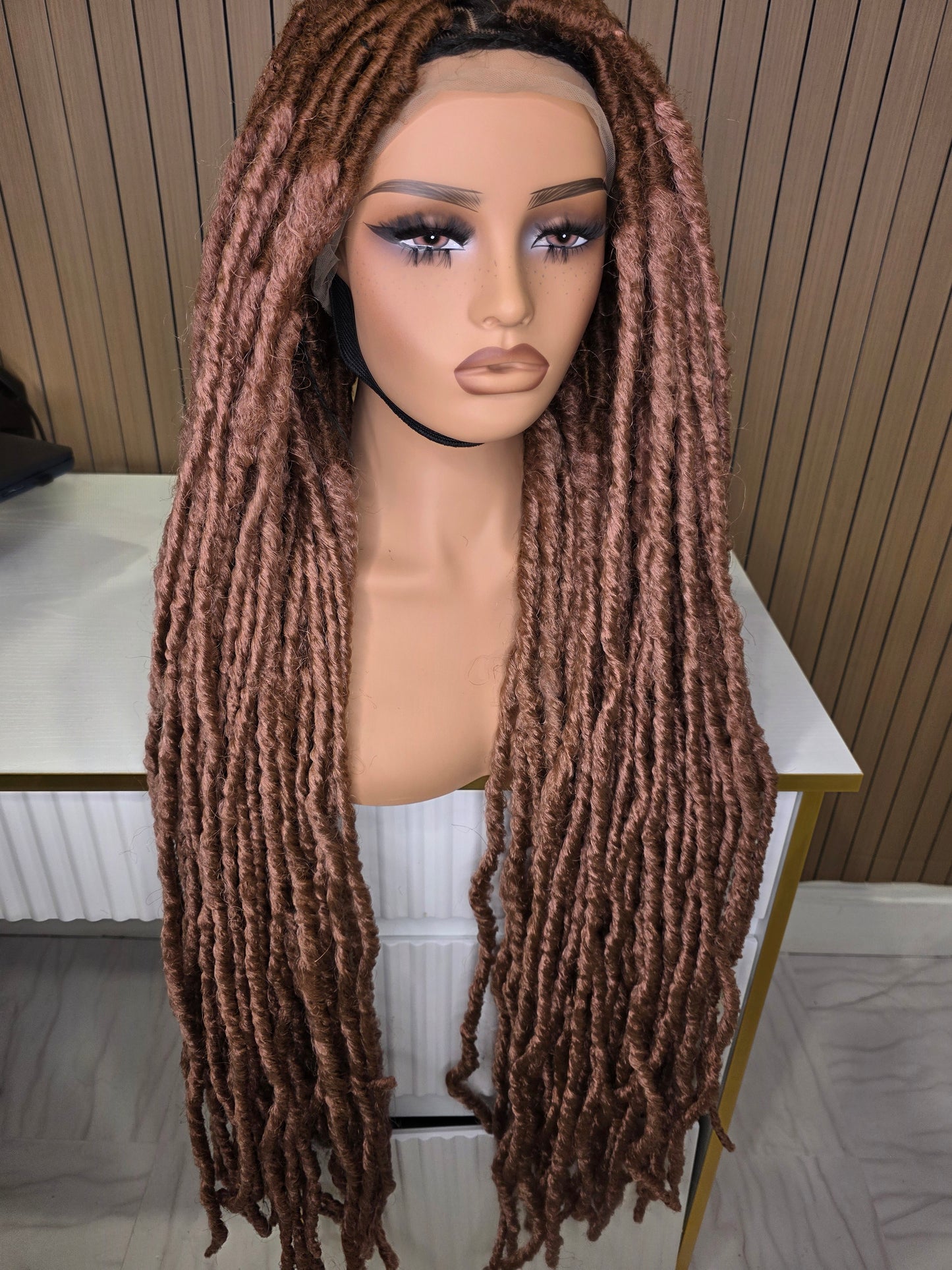 Light brown locs