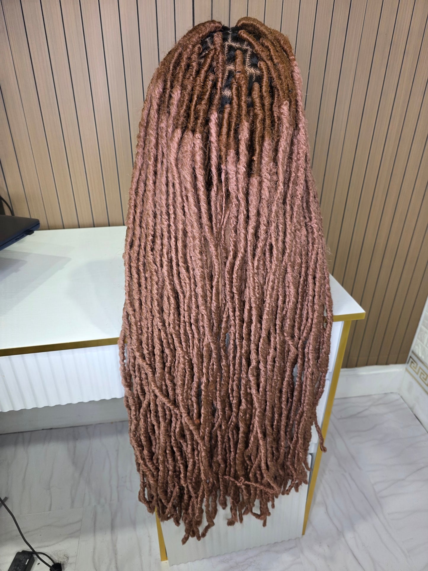 Light brown locs