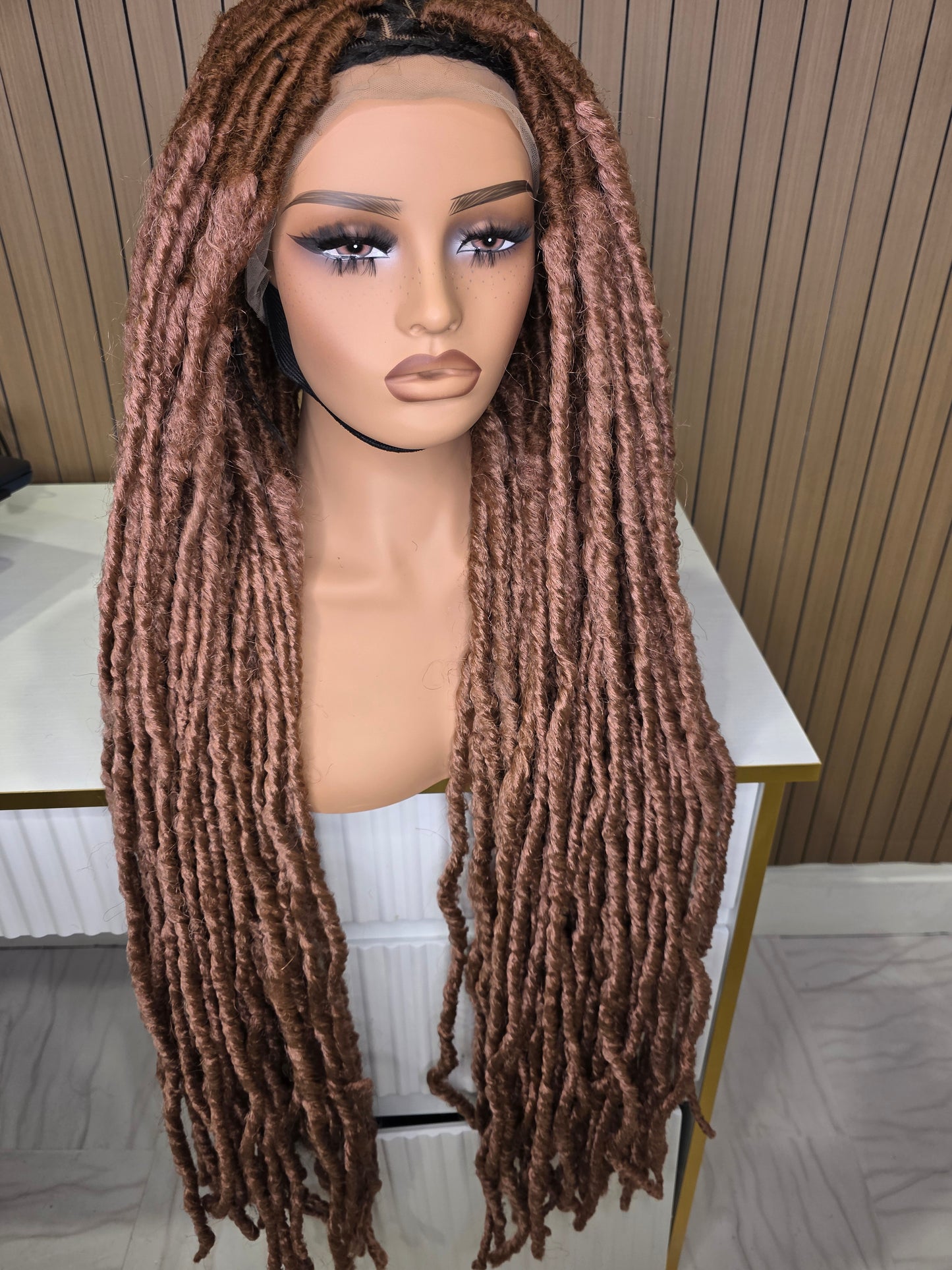 Light brown locs