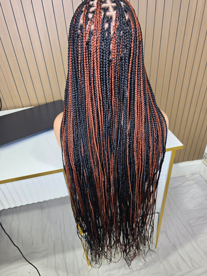 Black and ginger highlight