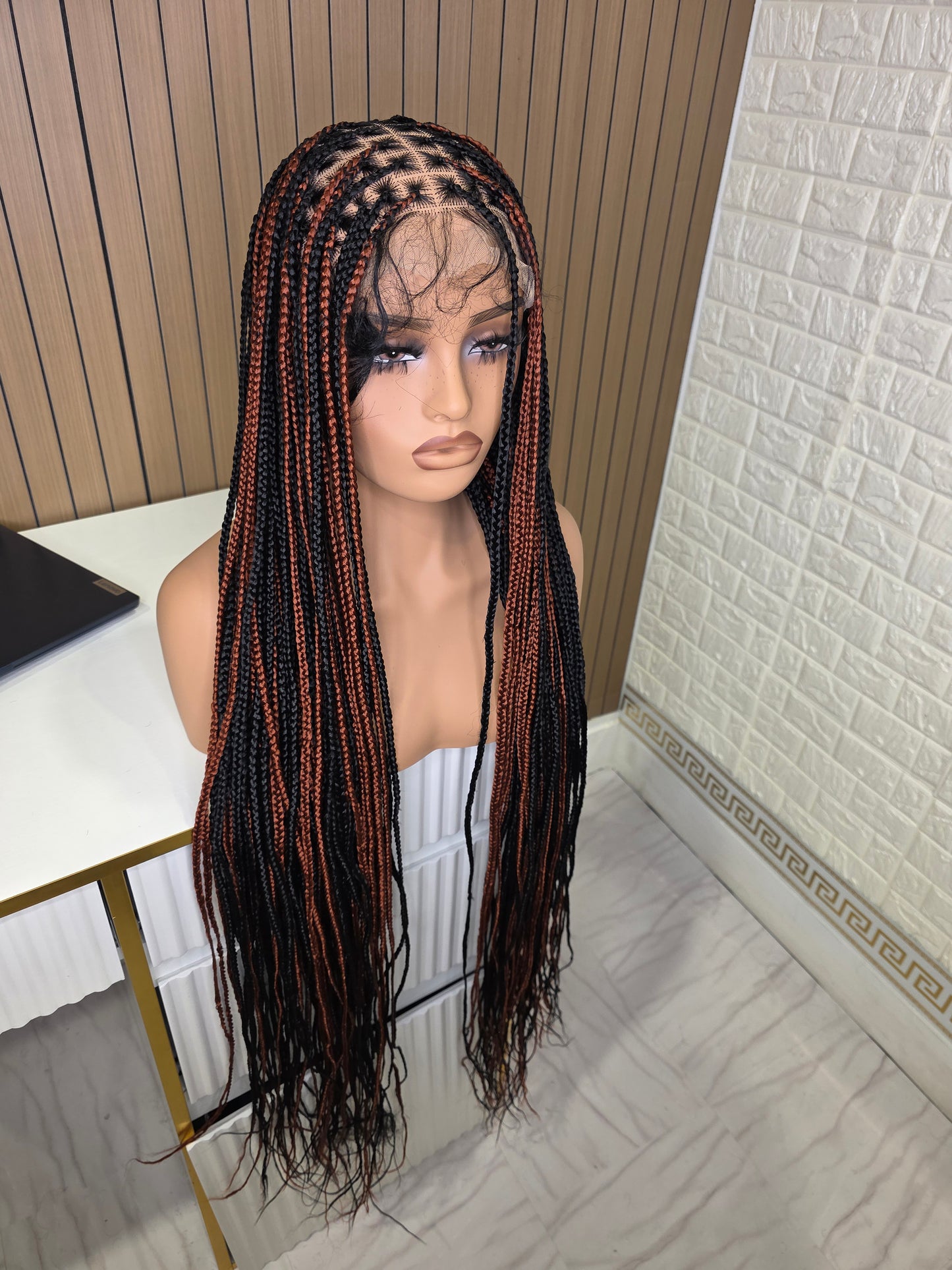 Black and ginger highlight