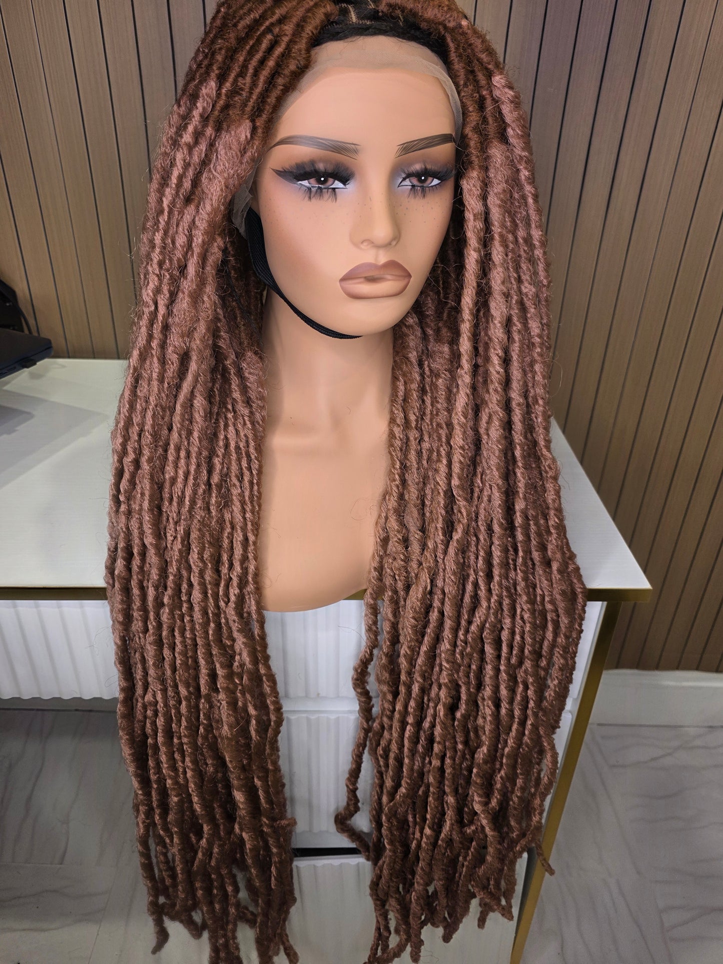 Light brown locs