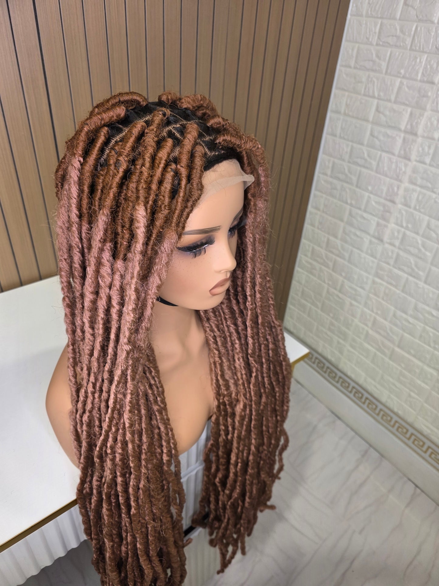 Light brown locs